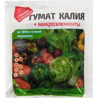 Гумат калия +микроэлементы 100гр Гумат калия +микроэлементы 100гр